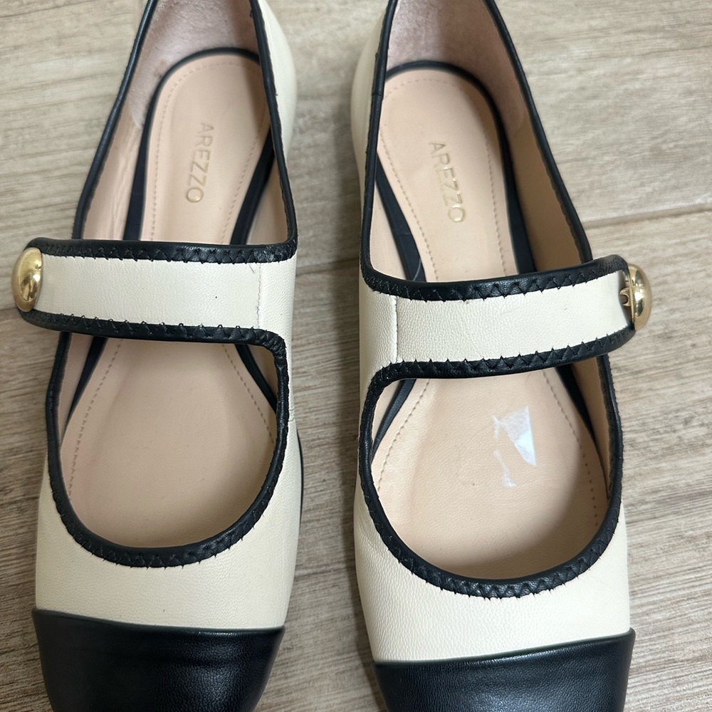 NWT Arezzo Quinn Ballet Flats Shoes - Picture 6 of 9